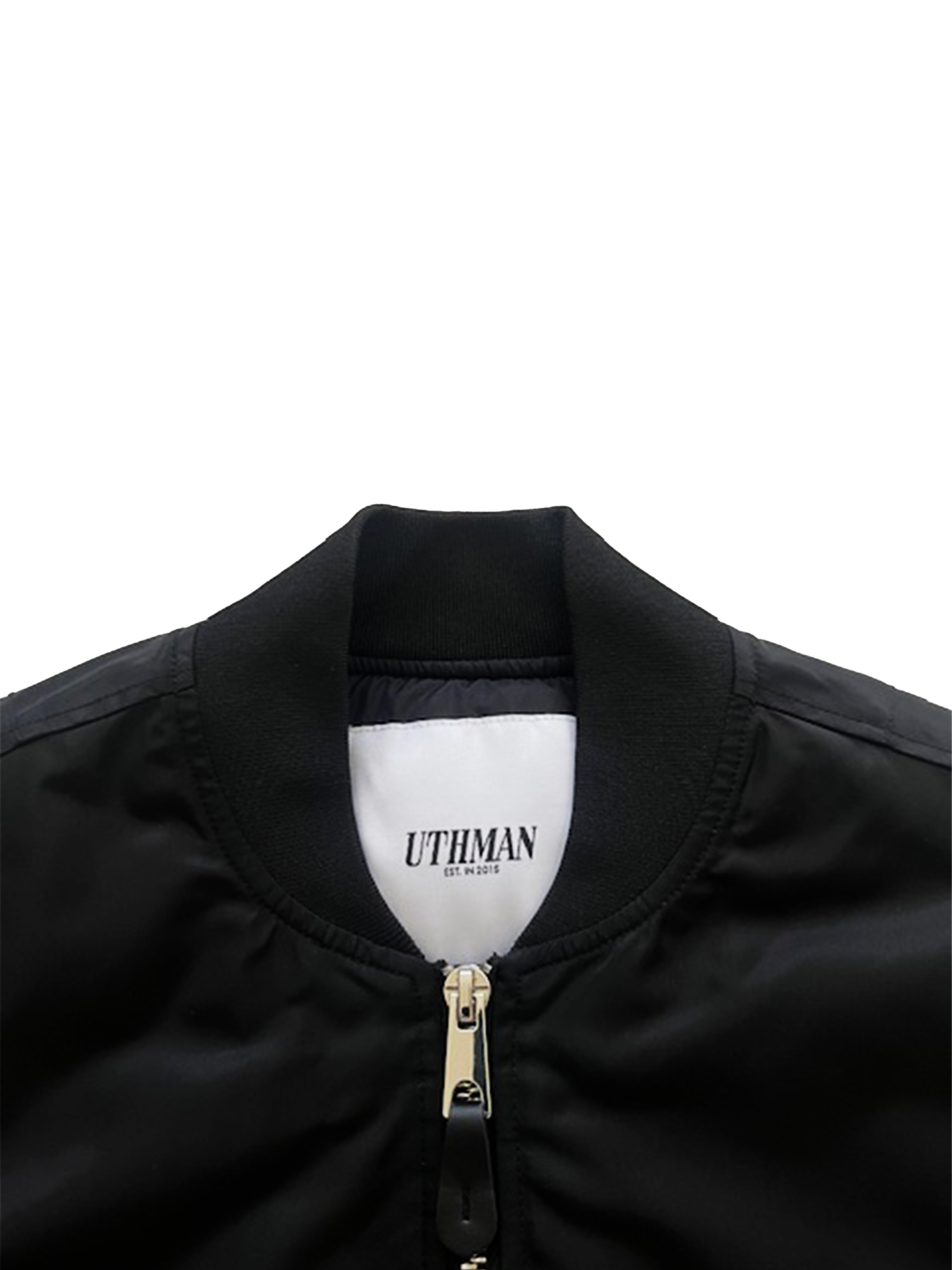 BLACK MA-1 BOMBER JACKET