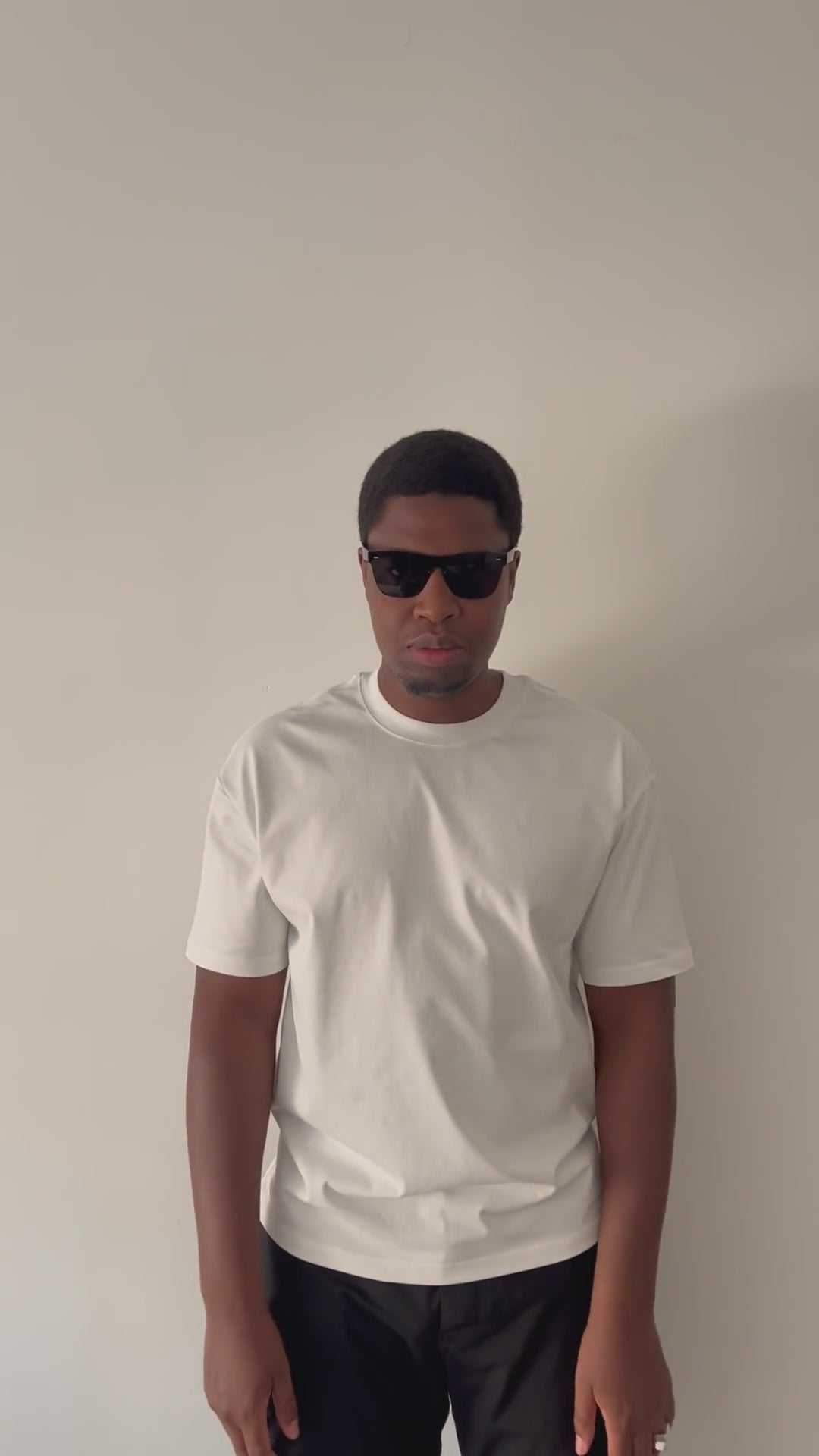 FOUNDATION WHITE T SHIRT